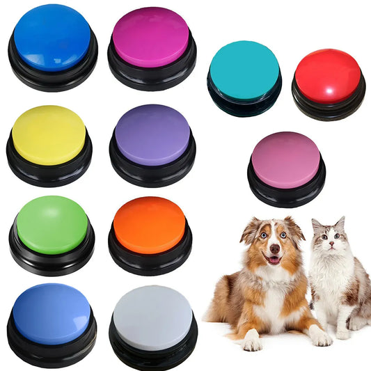 Recordable Talking Pet Buttons