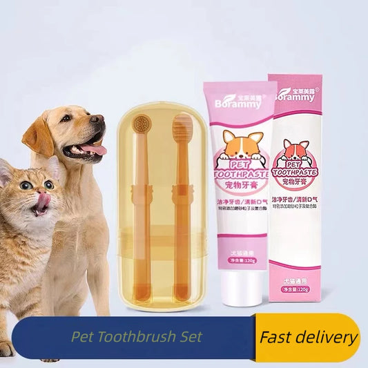 Silicone Pet Toothbrush Kit