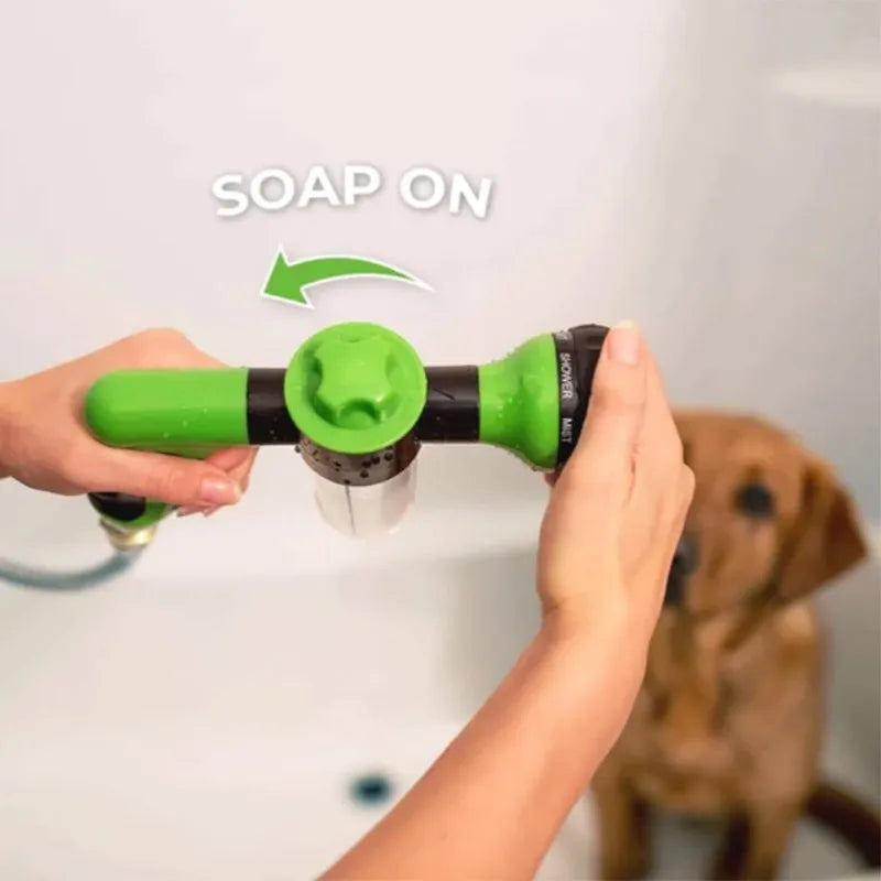 3 Mode Adjustable Pet Shower Sprayer Nozzle